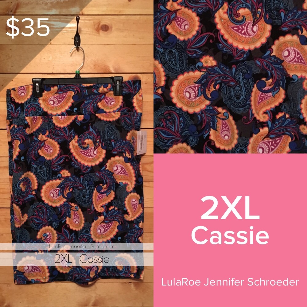 LuLaRoe Cassie Skirt NWT